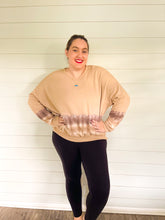 Load image into Gallery viewer, Caramel Spice Ombre Knit Pullover
