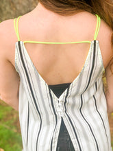 Load image into Gallery viewer, Brighter Days Neon Stripe Tank
