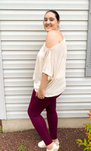 Load image into Gallery viewer, Buttery Soft Leggings With Pockets in Wine
