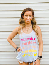 Load image into Gallery viewer, Colorful Sunshine Pleated Tank
