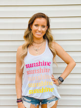 Load image into Gallery viewer, Colorful Sunshine Pleated Tank

