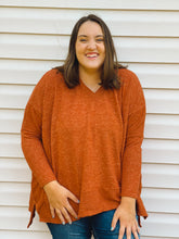Load image into Gallery viewer, Pumpkin Patch Soft High-Low Sweater
