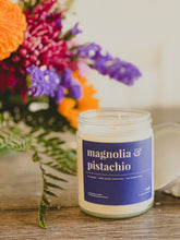 Load image into Gallery viewer, Magnolia &amp; Pistachio Soy Candle
