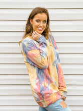 Load image into Gallery viewer, Mellow Morning Tie Dye Crewneck Pullover
