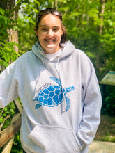 Load image into Gallery viewer, Live Slow Turtle Glitter Hoodie
